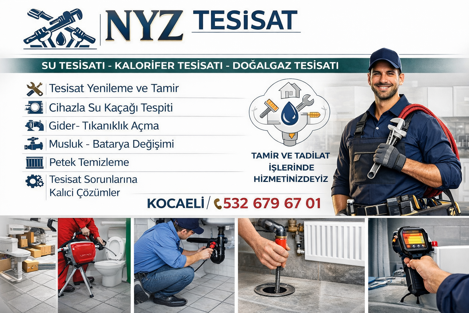 İzmit Alikahya su tesisatçısı